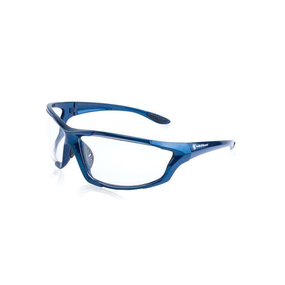 Safety Protection Smith&Wesson Ready Series Major Full Frame Shooting Glasses Blue/ Clear Lens • Model: Ready Series